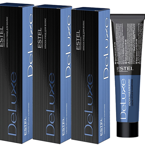 De Luxe - Ухаживающая крем-краска для волос